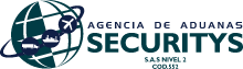 logotipo agencia de aduanas securitys color