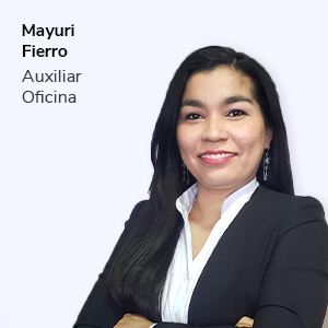 mayuri fierro auxiliar oficina